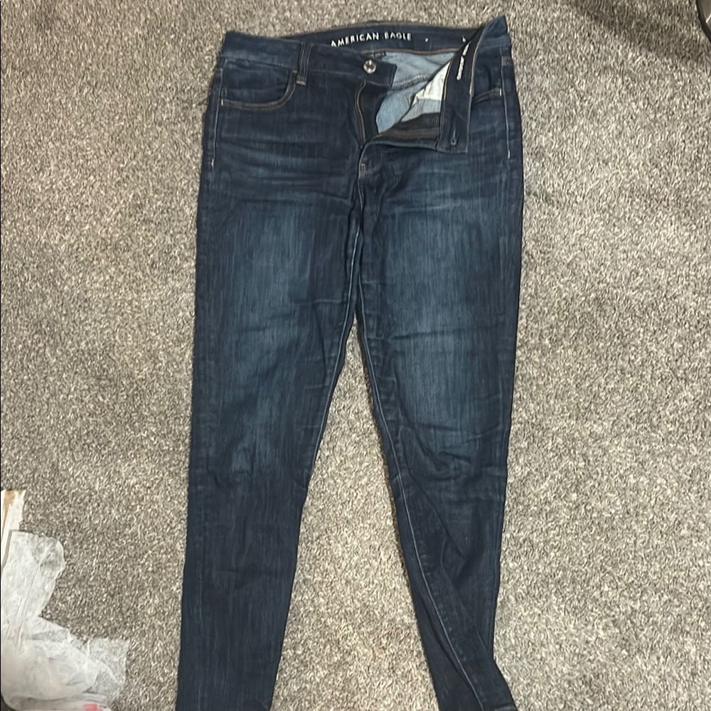 American Eagle Outfitters Women's Blue Jeans